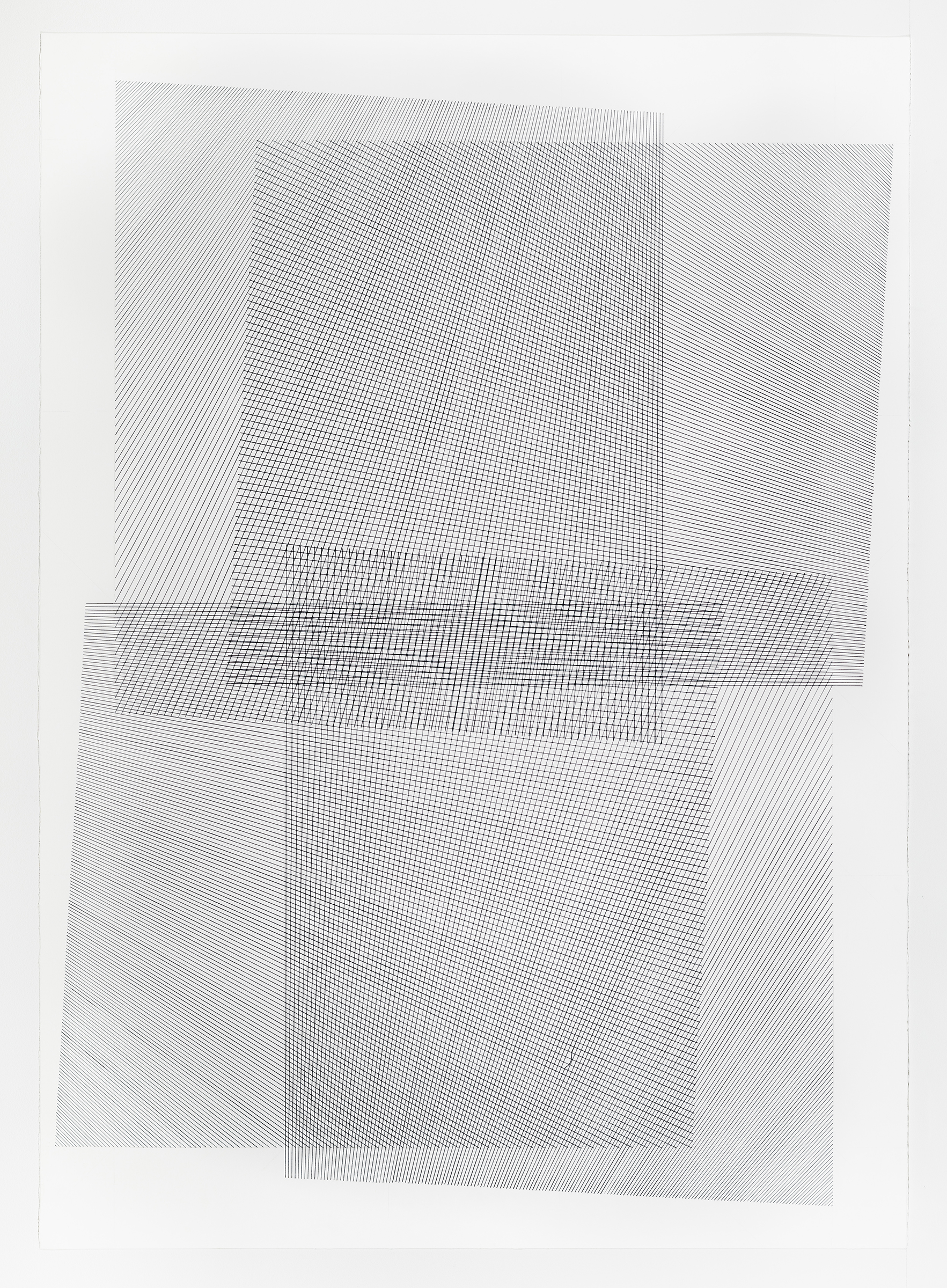 1 of 5; additive series, grey, 40 x 30 inches, 2016
