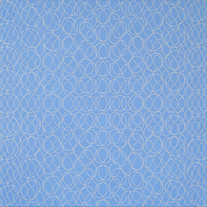 circle intersection on blue painting